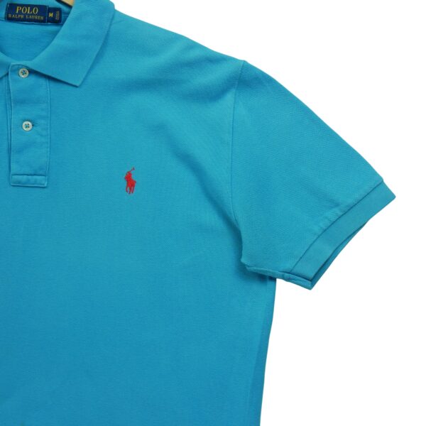 Polo manches courtes homme turquoise Polo Ralph Lauren Col Polo