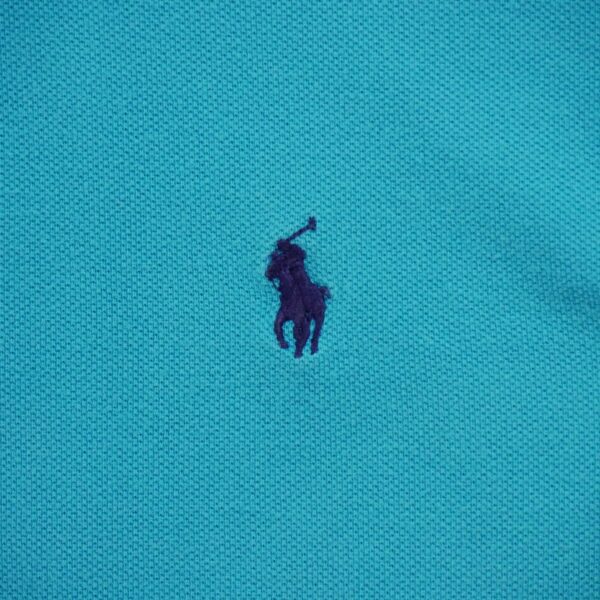 Polo manches courtes homme turquoise Polo Ralph Lauren Col Polo