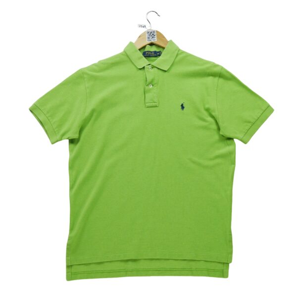 Polo manches courtes homme vert Polo Ralph Lauren Col Polo