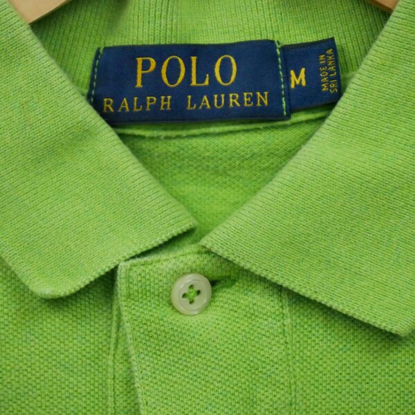 Polo manches courtes homme vert Polo Ralph Lauren Col Polo