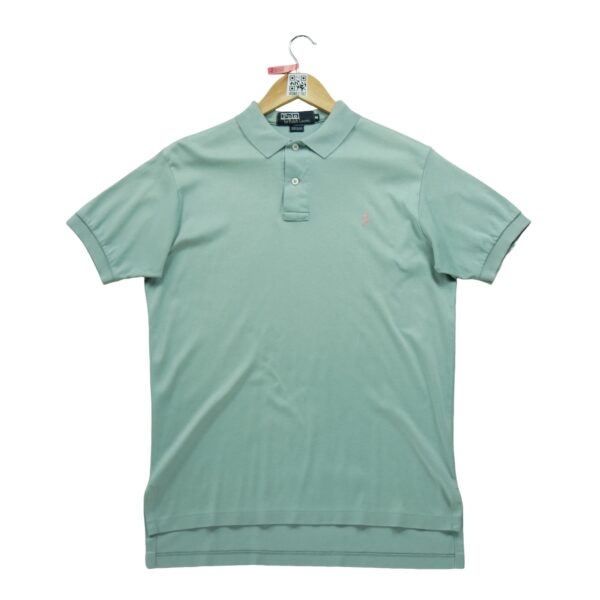 Polo manches courtes homme vert Polo Ralph Lauren Col Polo