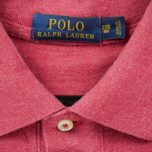 Polo manches courtes homme vert Polo Ralph Lauren Col Polo