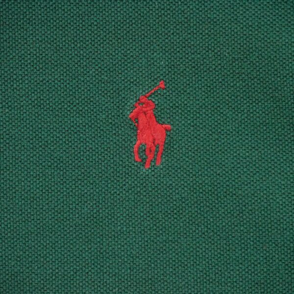 Polo manches courtes homme vert Polo Ralph Lauren Col Polo