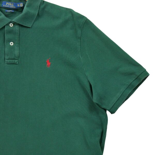 Polo manches courtes homme vert Polo Ralph Lauren Col Polo
