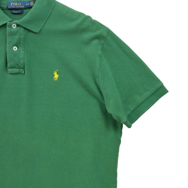 Polo manches courtes homme vert Polo Ralph Lauren Col Polo