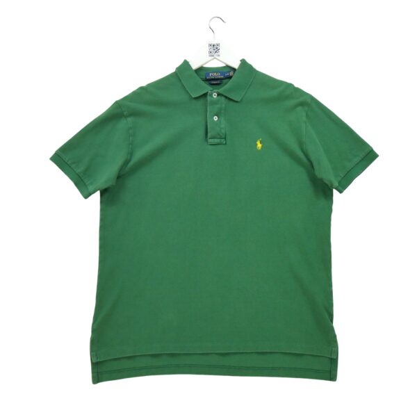 Polo manches courtes homme vert Polo Ralph Lauren Col Polo