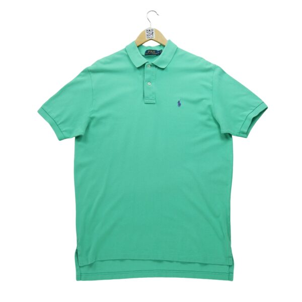 Polo manches courtes homme vert Polo Ralph Lauren Col Polo