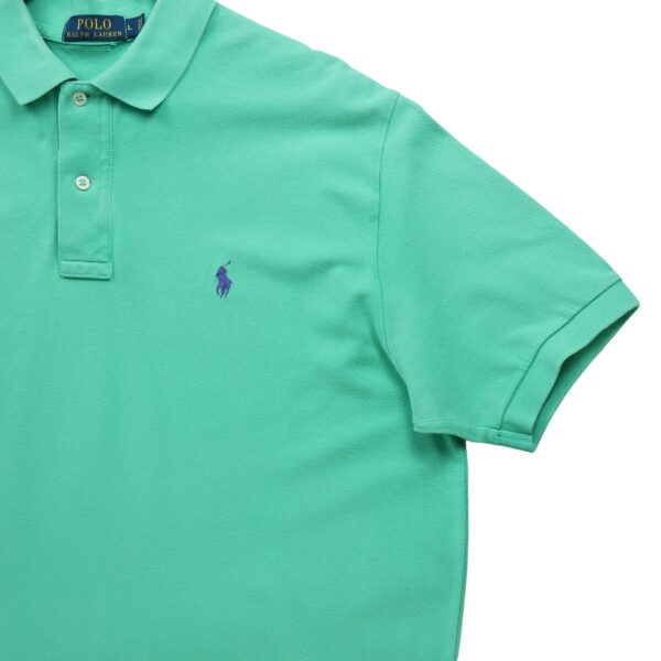 Polo manches courtes homme vert Polo Ralph Lauren Col Polo