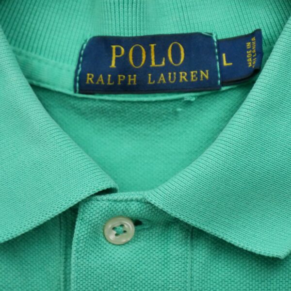 Polo manches courtes homme vert Polo Ralph Lauren Col Polo