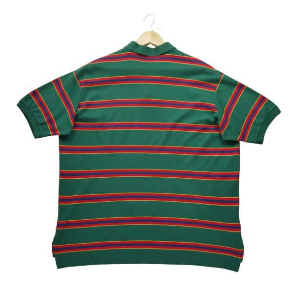 Polo manches courtes homme vert Polo Ralph Lauren Motif a rayures Col Polo