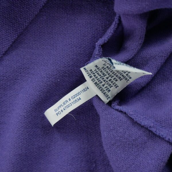 Polo manches courtes homme violet Polo Ralph Lauren Col Polo