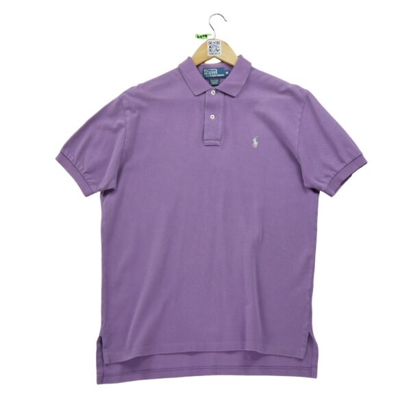 Polo manches courtes homme violet Polo Ralph Lauren Col Polo