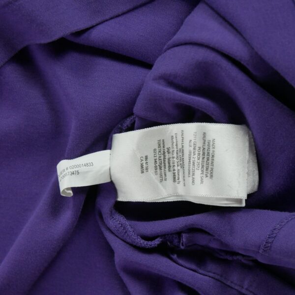 Polo manches courtes homme violet Polo Ralph Lauren Col Polo