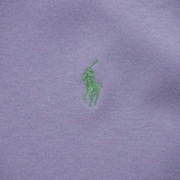 Polo manches courtes homme violet Polo Ralph Lauren Col Polo