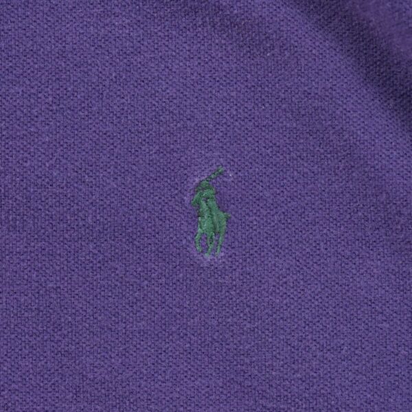 Polo manches courtes homme violet Polo Ralph Lauren Col Polo