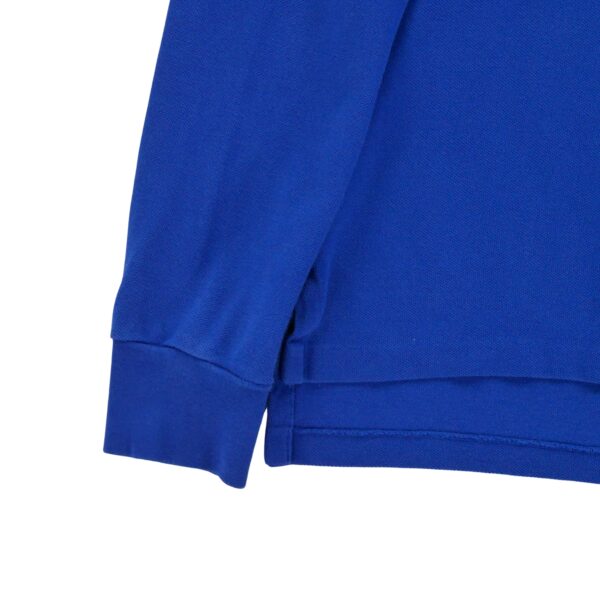Polo manches longues homme bleu Polo Ralph Lauren Col Polo
