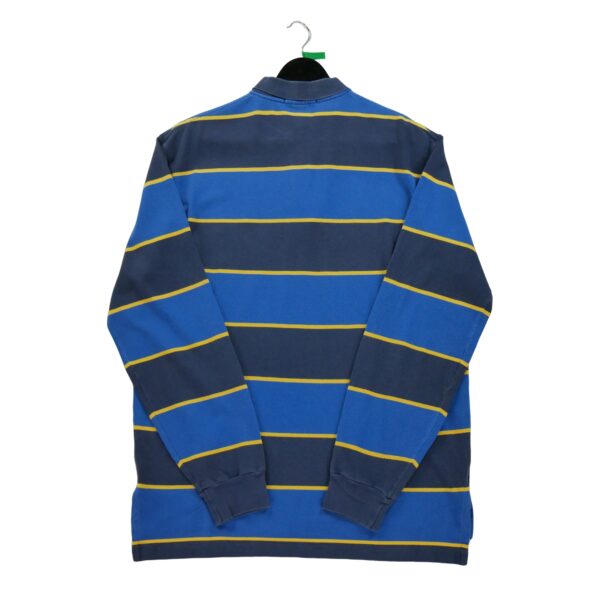Polo manches longues homme bleu Polo Ralph Lauren Motif a rayures Col Polo