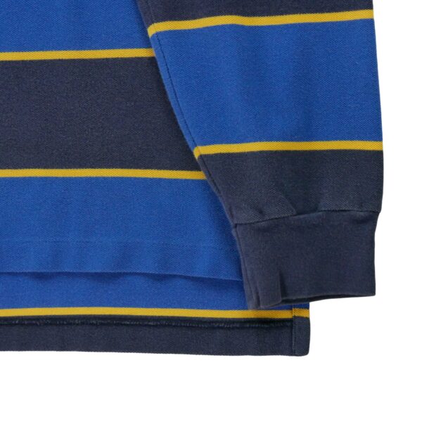 Polo manches longues homme bleu Polo Ralph Lauren Motif a rayures Col Polo