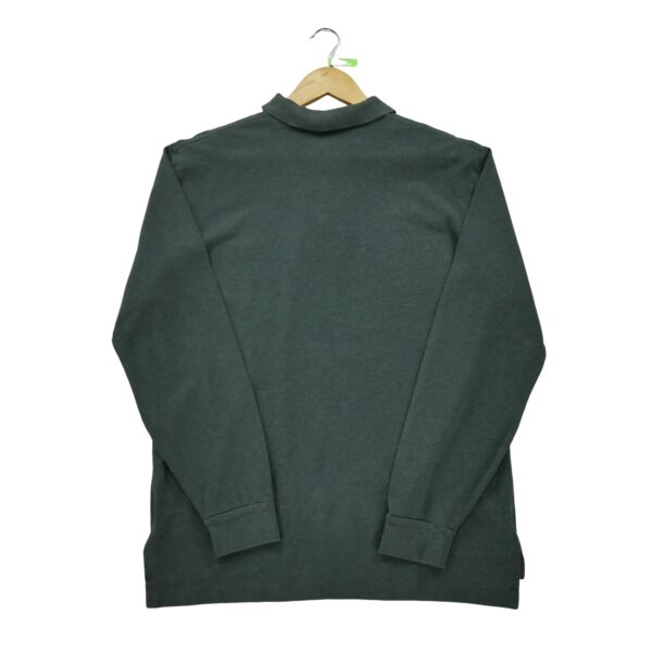 Polo manches longues homme gris Polo Ralph Lauren Col Polo