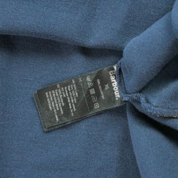 Polo manches longues homme marine Barbour Col Polo