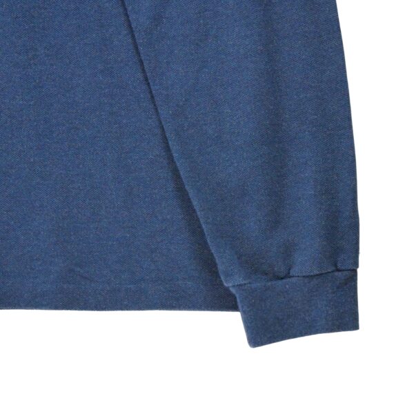 Polo manches longues homme marine Lacoste Motif chine Col Polo