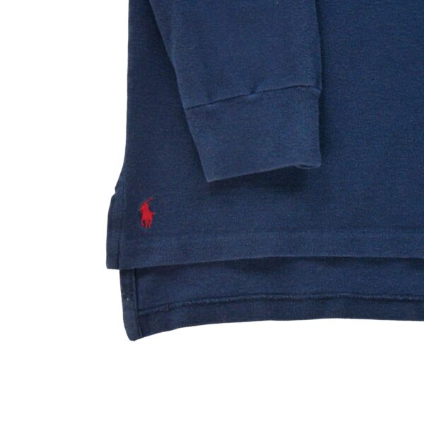 Polo manches longues homme marine Polo Ralph Lauren Col Polo