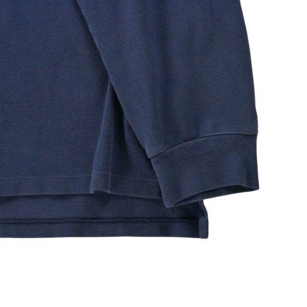 Polo manches longues homme marine Polo Ralph Lauren Col Polo