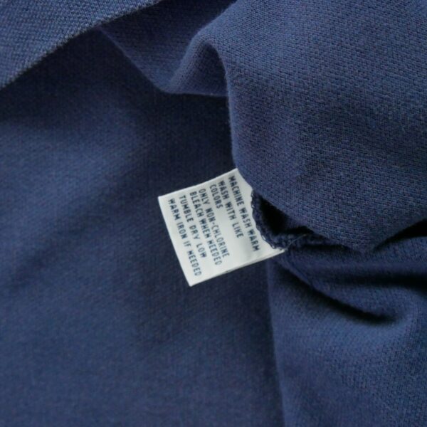 Polo manches longues homme marine Polo Ralph Lauren Col Polo