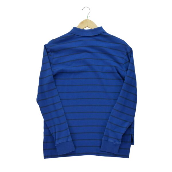 Polo manches longues homme marine Polo Ralph Lauren Motif a rayures Col Polo