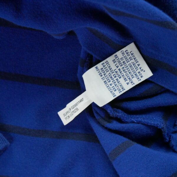 Polo manches longues homme marine Polo Ralph Lauren Motif a rayures Col Polo