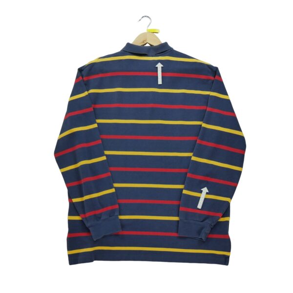 Polo manches longues homme marine Polo Ralph Lauren Motif a rayures Col Polo