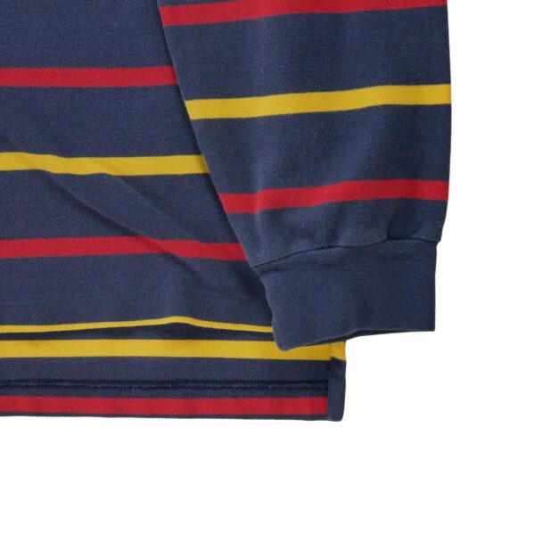 Polo manches longues homme marine Polo Ralph Lauren Motif a rayures Col Polo