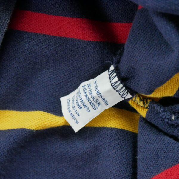 Polo manches longues homme marine Polo Ralph Lauren Motif a rayures Col Polo