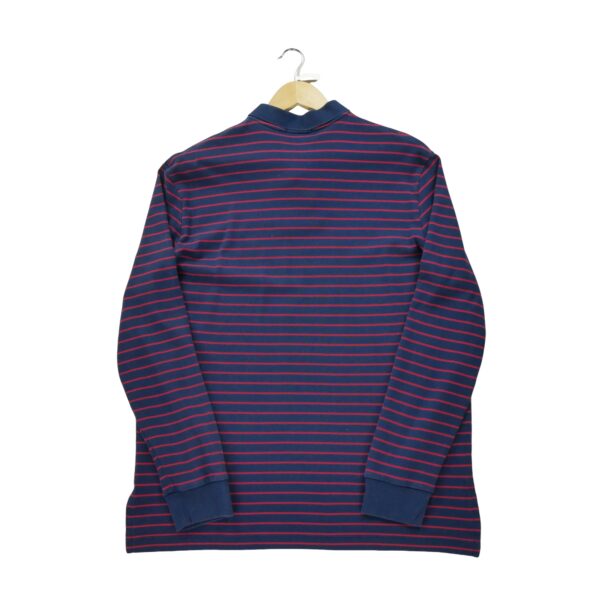 Polo manches longues homme marine Polo Ralph Lauren Motif a rayures Col Polo