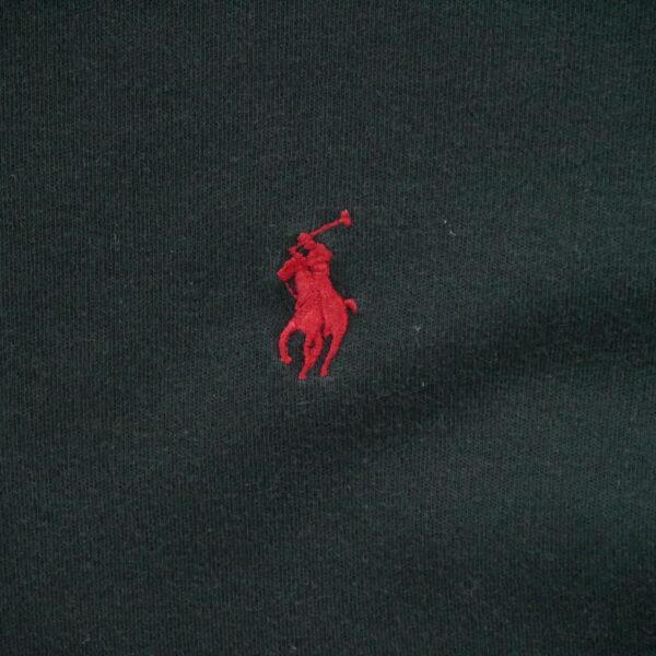 Polo manches longues homme noir Polo Ralph Lauren Col Polo