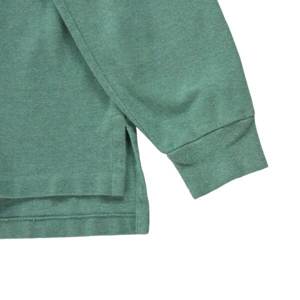 Polo manches longues homme vert Polo Ralph Lauren Col Polo
