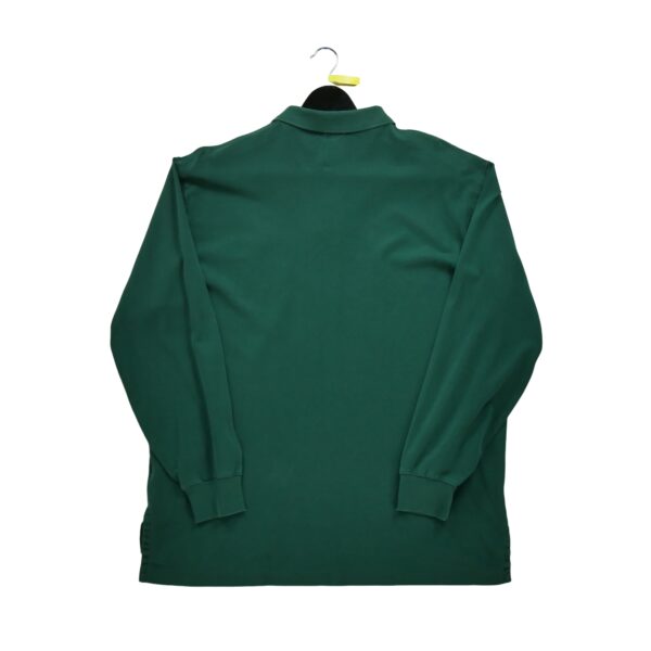 Polo manches longues homme vert Polo Ralph Lauren Col Polo