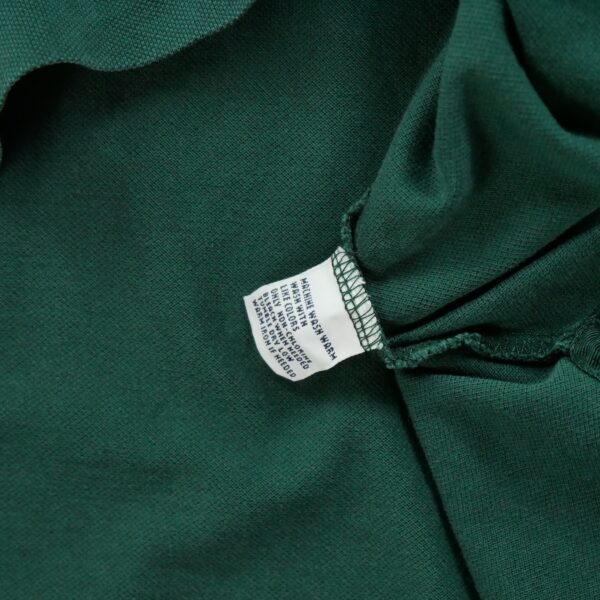 Polo manches longues homme vert Polo Ralph Lauren Col Polo