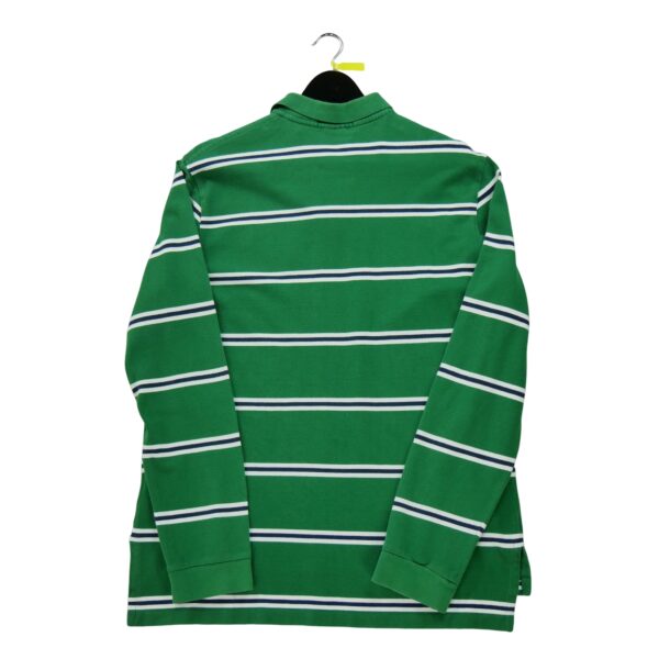 Polo manches longues homme vert Polo Ralph Lauren Motif a rayures Col Polo
