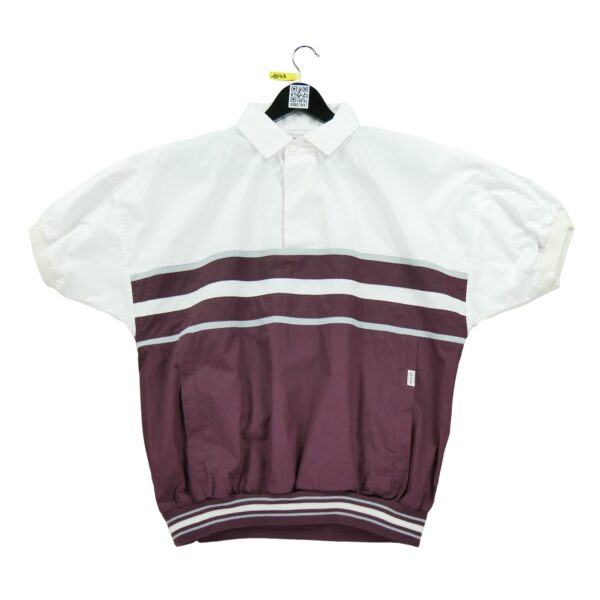 Pull homme manches courtes blanc Dior Col Revert