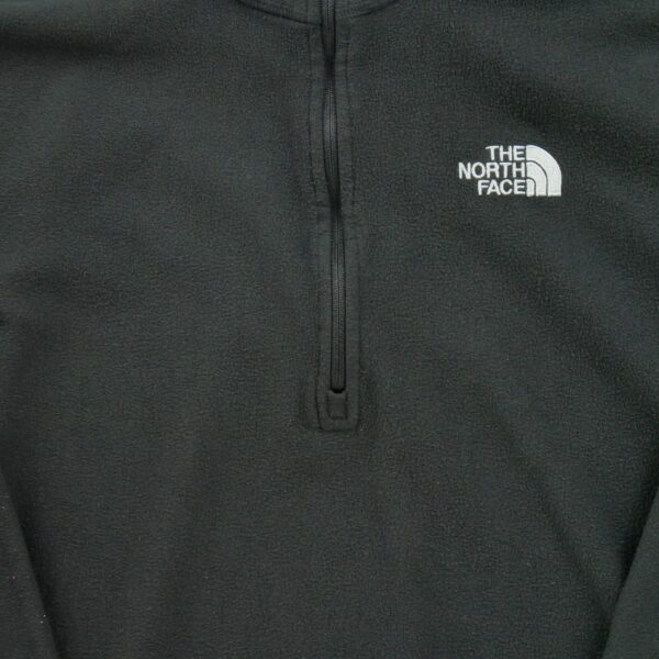 Pull polaires homme manches longues noir The North Face Col Montant
