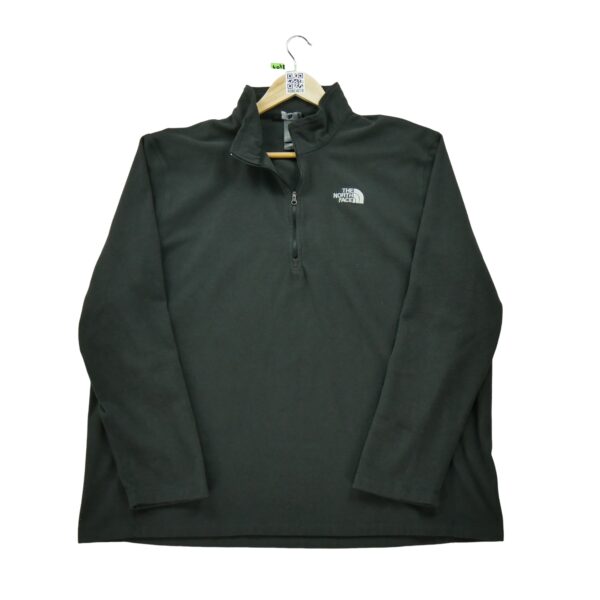 Pull polaires homme manches longues noir The North Face Col Montant