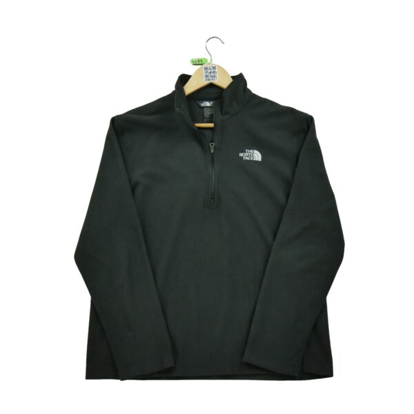 Pull polaires homme manches longues noir The North Face Col Montant