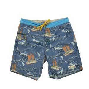 Short de bain homme bleu Patagonia