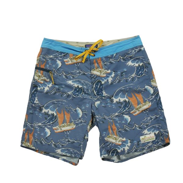 Short de bain homme bleu Patagonia