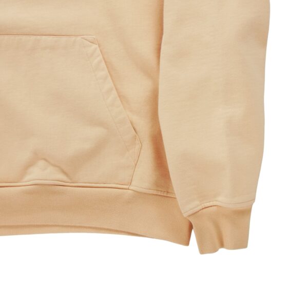Sweat a capuche homme manches longues orange Vintage Col Rond