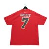 T shirt manches courtes homme rouge NHL Motif imprime Col Rond Equipe Calgary Flames