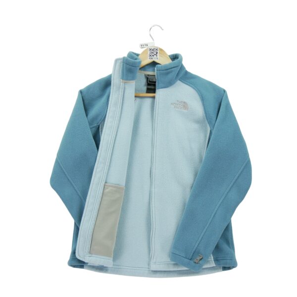 Veste polaires femme manches longues bleu clair The North Face Col Montant