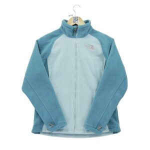 Veste polaires femme manches longues bleu clair The North Face Col Montant