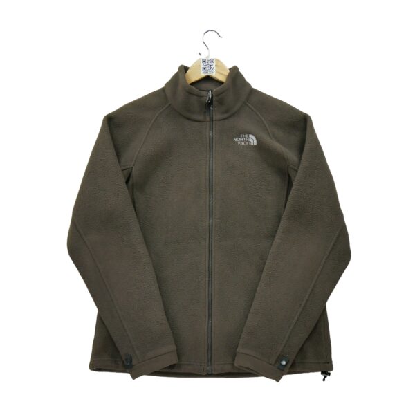 Veste polaires femme manches longues marron The North Face Col Montant